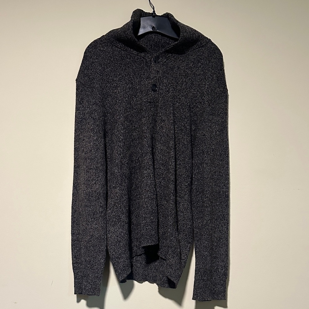 J. Crew Men's Dark Gray Turtleneck Sweater